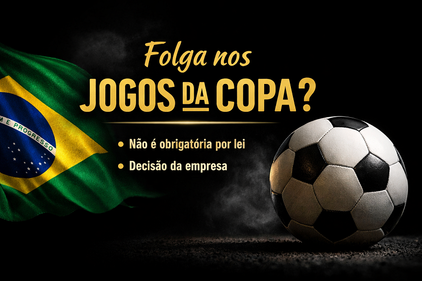 Dia de jogo do Brasil é folga?